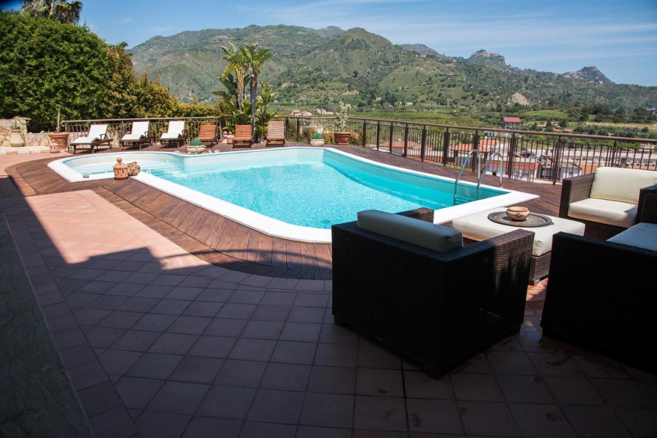 Villa Carly Taormina Apartment With Private Pool トラッピテッロ エクステリア 写真