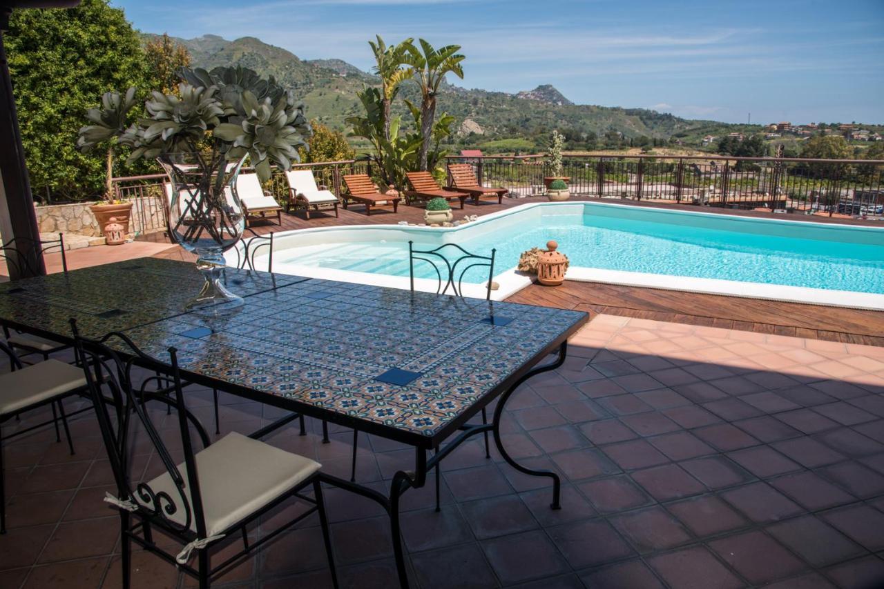 Villa Carly Taormina Apartment With Private Pool トラッピテッロ エクステリア 写真